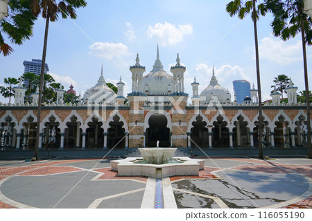 佔美清真寺，生命之河，吉隆坡，馬來西亞 116055190