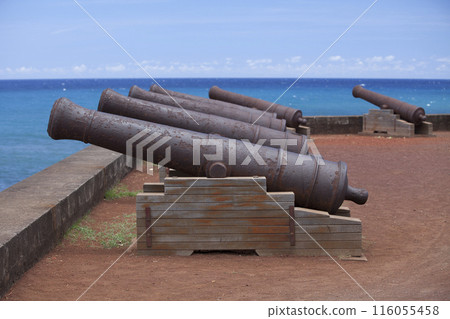 Barachois cannons in Saint-Denis, Reunion 116055458
