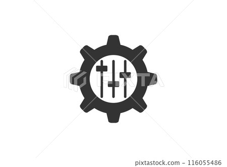 Customization, service, setting icon. Vector illustration. 116055486