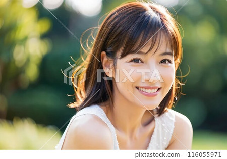 [AI generated] Lovely wife - face close-up 02251 116055971