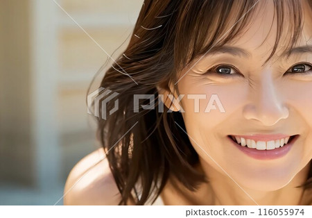 [AI generated] Lovely wife - face close-up 02251 116055974
