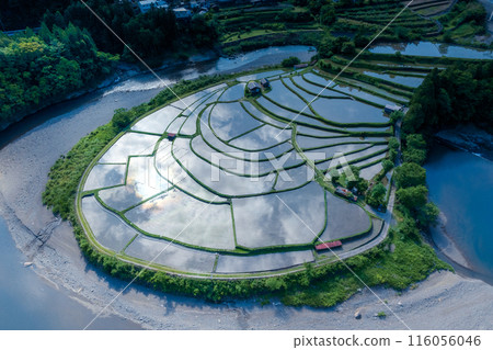 Aerial photo of the Takigami of Aragi Island 116056046