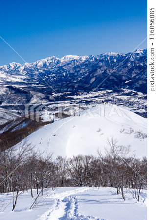 長野縣白馬村、北阿爾卑斯琴美山、雪山登山、地藏頭、妙山 長野縣白馬村、北阿爾卑斯琴美山、雪山登山、地藏頭、妙山 116056085