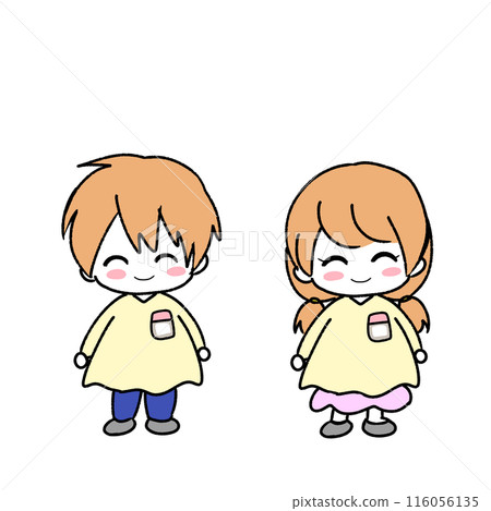 幼兒園男生女生(笑) 幼兒園男生女生(笑) 116056135