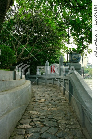 Bridge to access Ngoc Son Temple in Hanoi Bridge to access Ngoc Son Temple in Hanoi 116056164