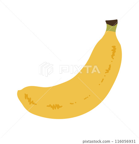 黃香蕉插畫素材 116056931