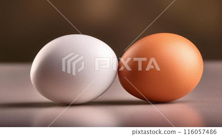 1 顆白蛋和 1 顆紅雞蛋 1 顆白蛋和 1 顆紅雞蛋 116057486