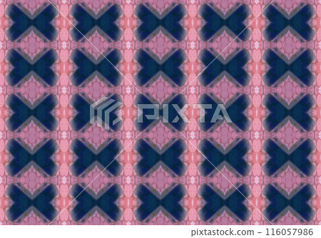 Beautiful original ribbon-like pattern material 116057986