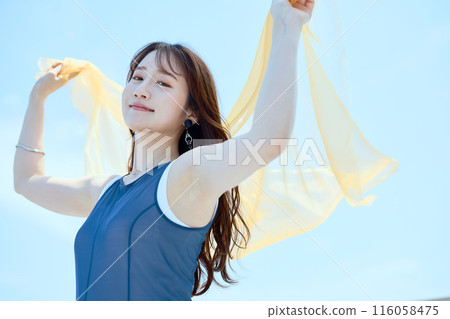 夏天的女人肖像 116058475