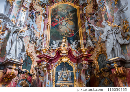 Ottobeuren abbey, near Memmingen, bavaria, germany Ottobeuren abbey, near Memmingen, bavaria, germany 116059565