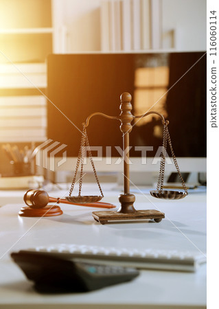 Law theme, gavel or mallet of the judge, lawyer enforcement officers, evidence-based cases taken into account in the court abount business, legislation. Law theme, gavel or mallet of the judge, lawyer enforcement officers, evidence-based cases taken into account in the court abount business, legislation. 116060114