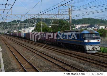 EF210-301 container train, Tokaido freight line EF210-301 container train, Tokaido freight line 116060209