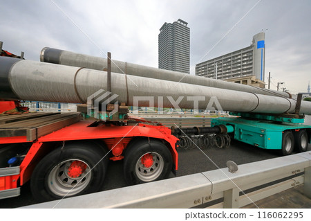 Trailer truck Trailer truck 116062295