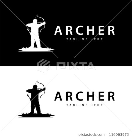 Archer logo vintage design old inspiration archer tool arrow template brand Archer logo vintage design old inspiration archer tool arrow template brand 116063973
