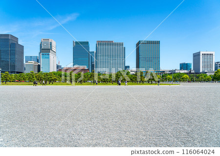 [東京] 被大自然包圍的皇居外苑和丸之內建築 116064024