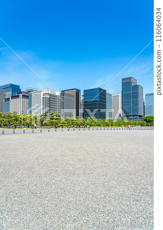 [東京] 被大自然包圍的皇居外苑和丸之內建築 116064034