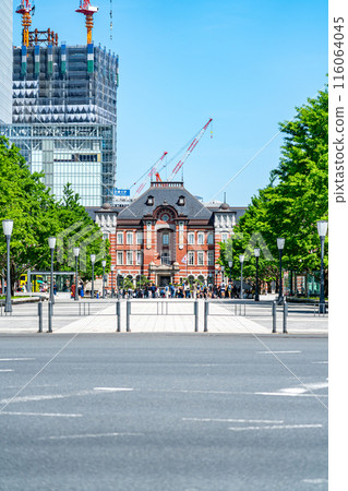 [東京] 東京車站正在重建，綠意盎然 116064045