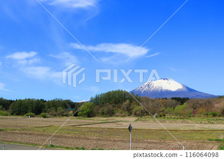 從涉民公園眺望岩手山 從涉民公園眺望岩手山 116064098