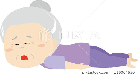 爬行在地板上的高級婦女 6 116064630