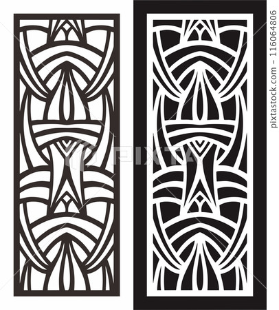 vector cutting laser for partition, fences and Facade vector cutting laser for partition, fences and Facade 116064806