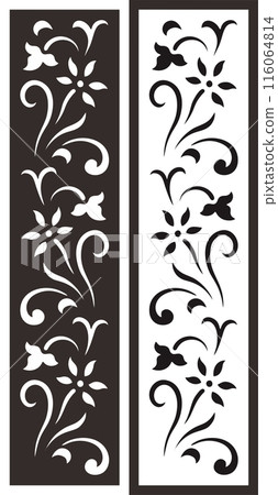 vector cutting laser for partition, fences and Facade vector cutting laser for partition, fences and Facade 116064814