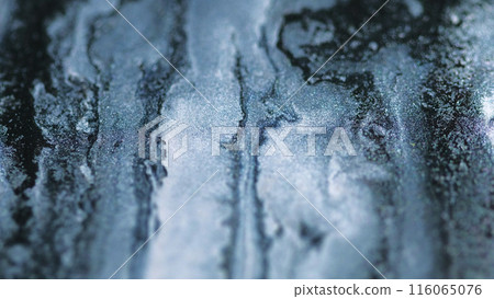 Glitter ink spill. Acrylic fluid mix. Blur black white color metallic shimmering grain particles sand texture paint pigment liquid flow abstract art background. Glitter ink spill. Acrylic fluid mix. Blur black white color metallic shimmering grain particles sand texture paint pigment liquid flow abstract art background. 116065076