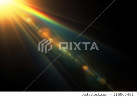 Light leak material. Please use it by placing it on a photo in screen mode. 116065491