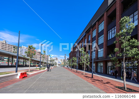 the location of the Nagasakiekimae Station, japan May 13 2024 the location of the Nagasakiekimae Station, japan May 13 2024 116066146