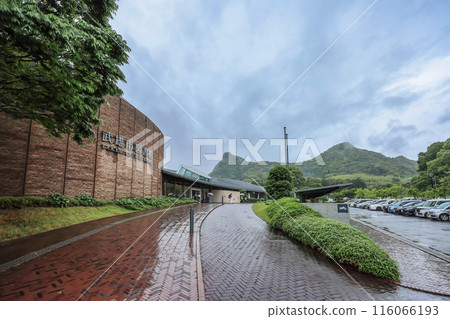 May 12 2024 the outdoor of the Takeo City Library in Takeo city, 116066193