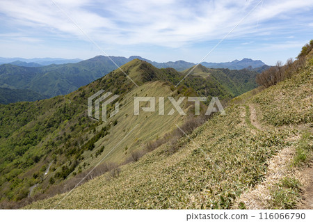 從Iyo Fuji看到的Ishizuruyama,對Higashi Kuromori的看法 從Iyo Fuji看到的Ishizuruyama,對Higashi Kuromori的看法 116066790