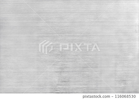 aluminium metal texture background, scratches on polished stainless steel. 116068530