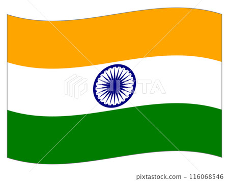 Flags of the World: Indian Flag 116068546