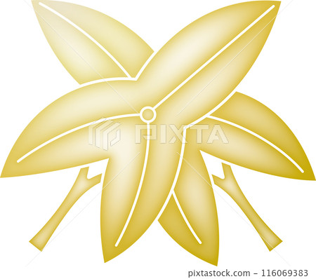 Family crest: Different-leaf sedge [gold] 116069383