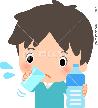 一個人用力喝一杯水 116070778