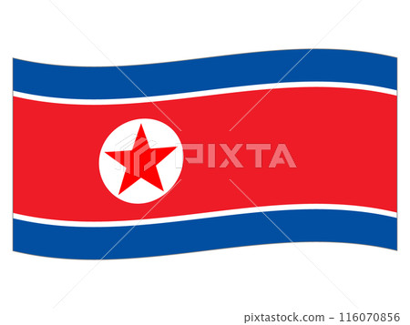 世界國旗 北韓國旗 世界國旗 北韓國旗 116070856