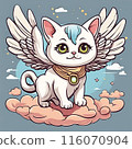 天使貓，騎在雲端的貓天使 116070904