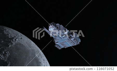宇宙飛船和月亮 116071052