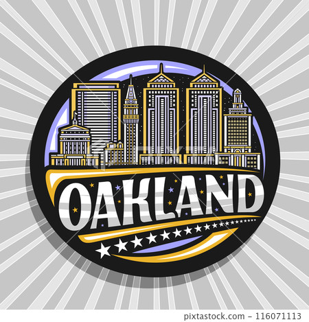 Vector logo for Oakland 116071113