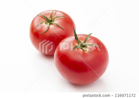 Tomatoes on white background Tomatoes on white background 116071172