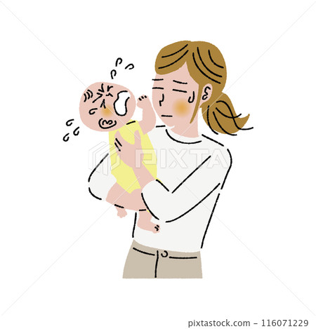 Child rearing_baby_crying_woman_2 Child rearing_baby_crying_woman_2 116071229
