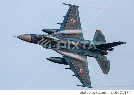 fighter plane flying in the sky 116071574