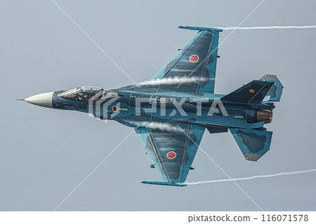 fighter plane flying in the sky 116071578