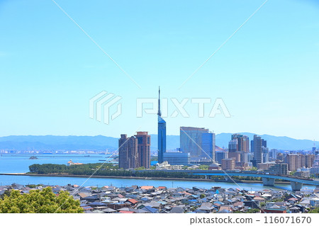 A view of Fukuoka Tower 116071670