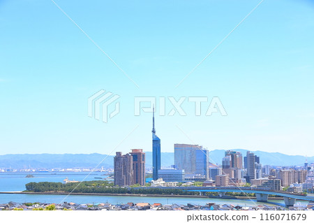 A view of Fukuoka Tower 116071679