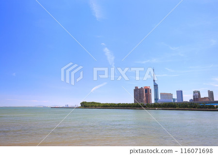 A view of Fukuoka Tower 116071698