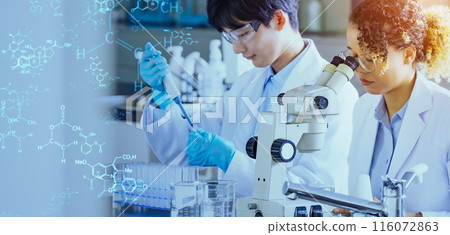 跨國研究人員進行實驗與科學技術 116072863