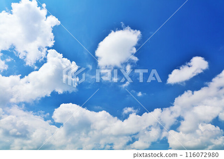 Summer blue sky and clouds Summer blue sky and clouds 116072980