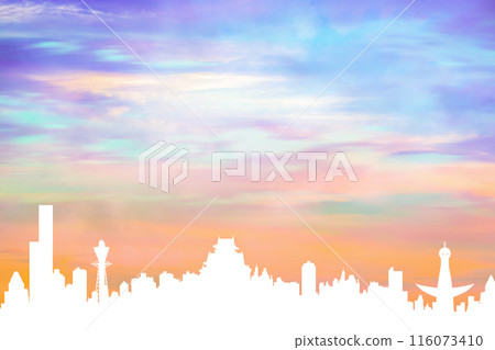 Osaka image illustration Osaka image illustration 116073410