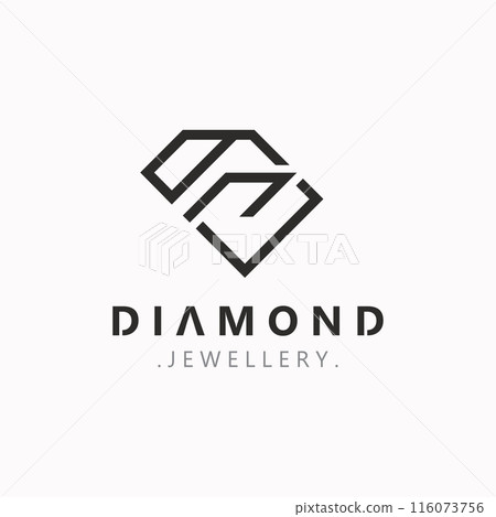 Diamond jewelry Logo, jewelry shop business identity, emblem, creative design Diamond jewelry Logo, jewelry shop business identity, emblem, creative design 116073756