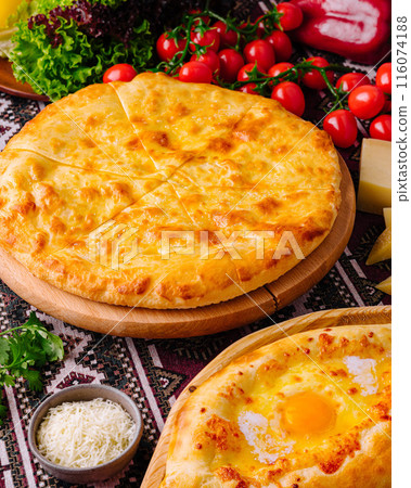 Traditional georgian cuisine Traditional georgian cuisine 116074188